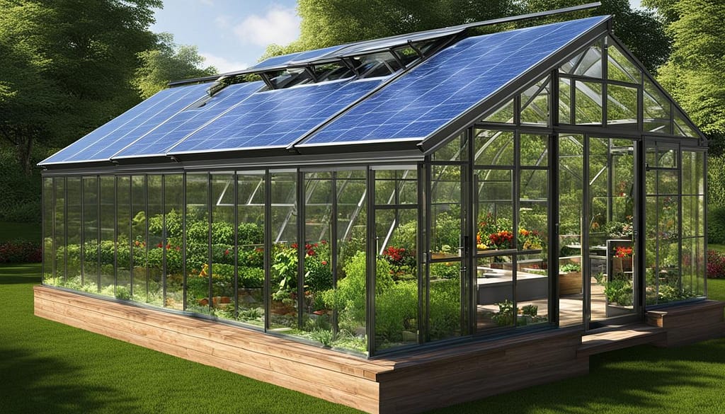 solar greenhouse design