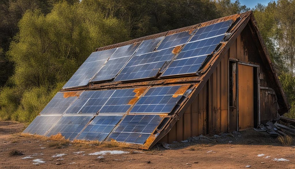 used solar panels