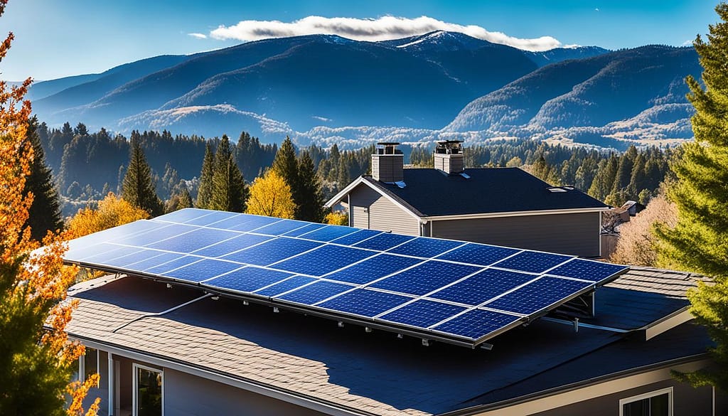 rooftop solar panels for home