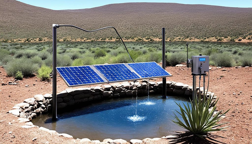 submersible solar water pump