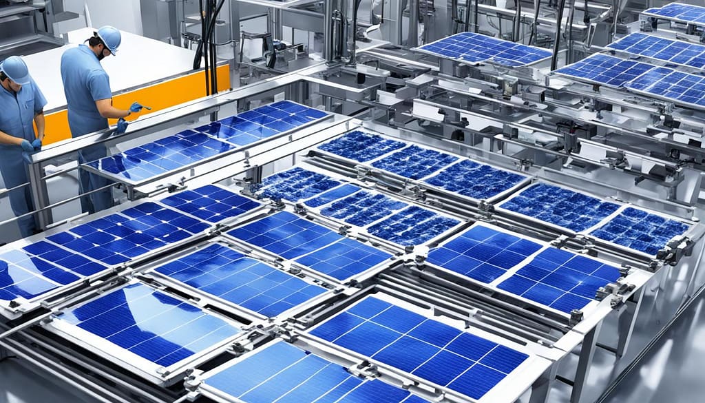 Polycrystalline solar manufacturing process