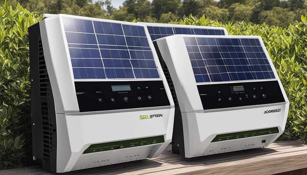 compare solar inverter types