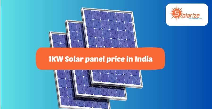 1KW Solar panel price